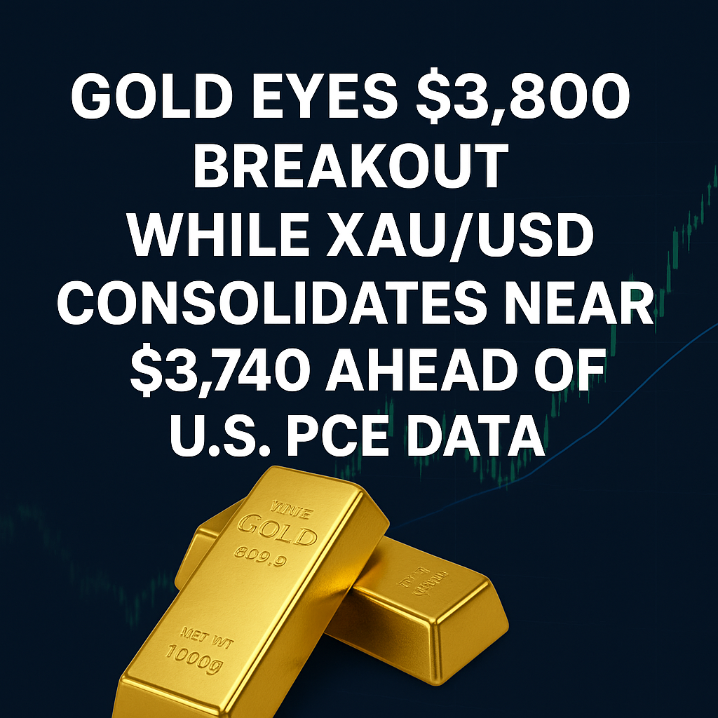 Gold price forecast XAU/USD consolidates near $3,740 with breakout targets $3,800 – GoldFxPro.com