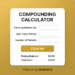 Compounding Calculator for Traders – Powered by GoldFxPro