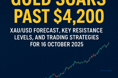 Gold Soars Past $4,200 — XAU/USD Reaches Record Highs Amid Fed Easing & Global Tensions