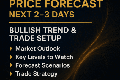 XAU/USD Gold Price Forecast for the next 2–3 days showing bullish trend and trade setup by GoldFxPro.