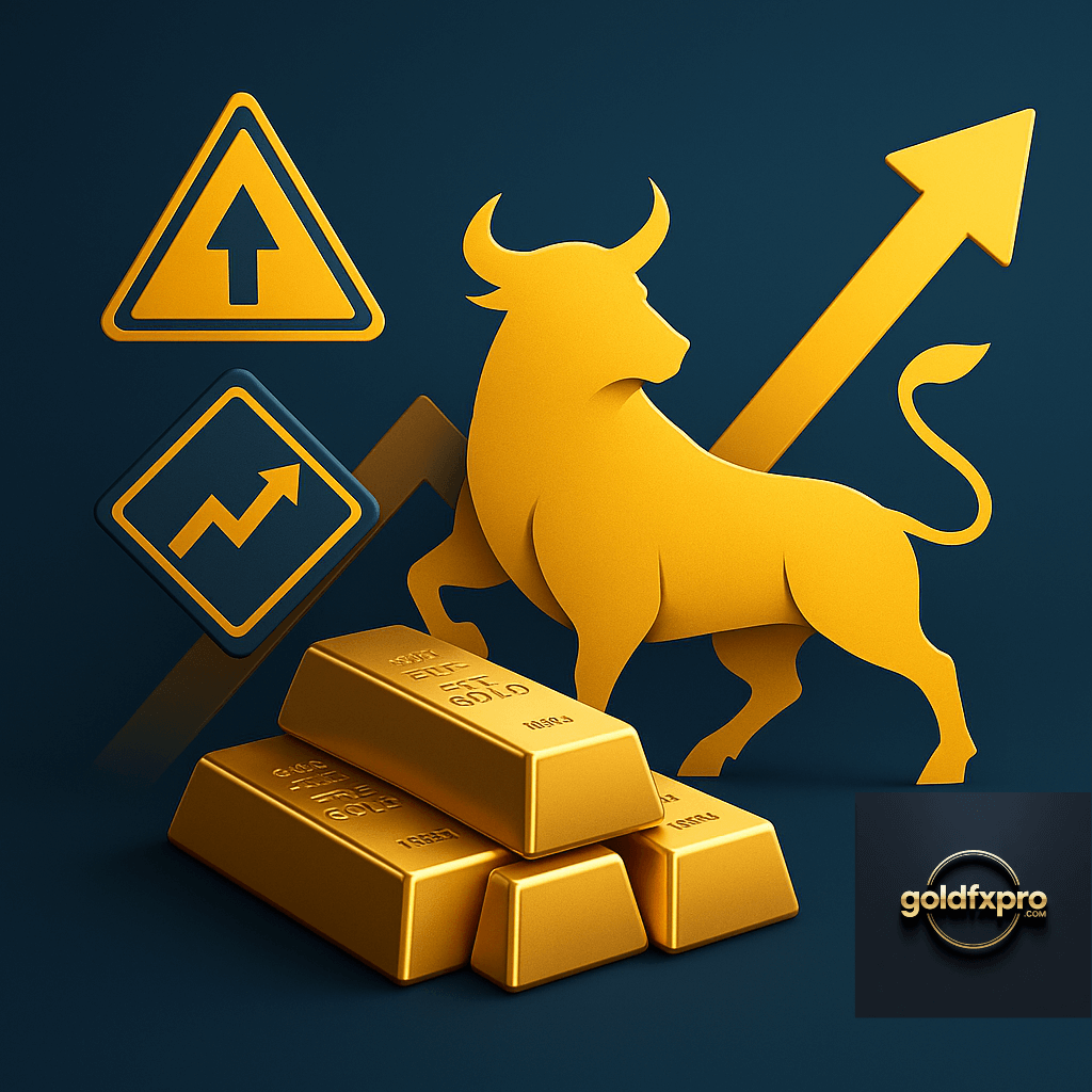 Gold Price Forecast chart showing XAU/USD holding above $4,100 amid rising Fed rate cut expectations.