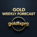Gold weekly forecast chart showing XAU/USD analysis for the upcoming trading week