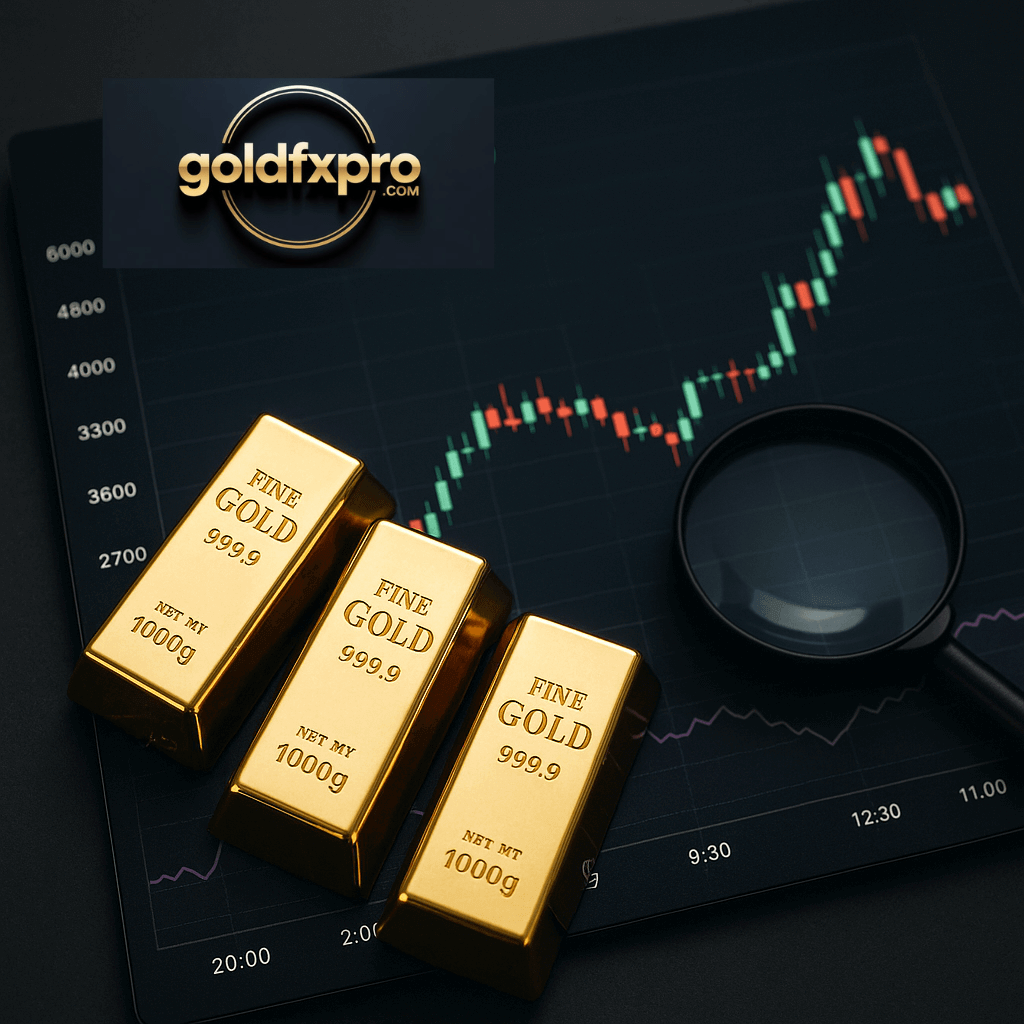 Gold Price Forecast : daily price chart analysis showing gold near $4,100 resistance.