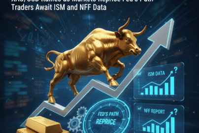 XAU/USD Technical Chart showing gold holding above $4,000 with resistance at $4,050 – GoldFxPro.com