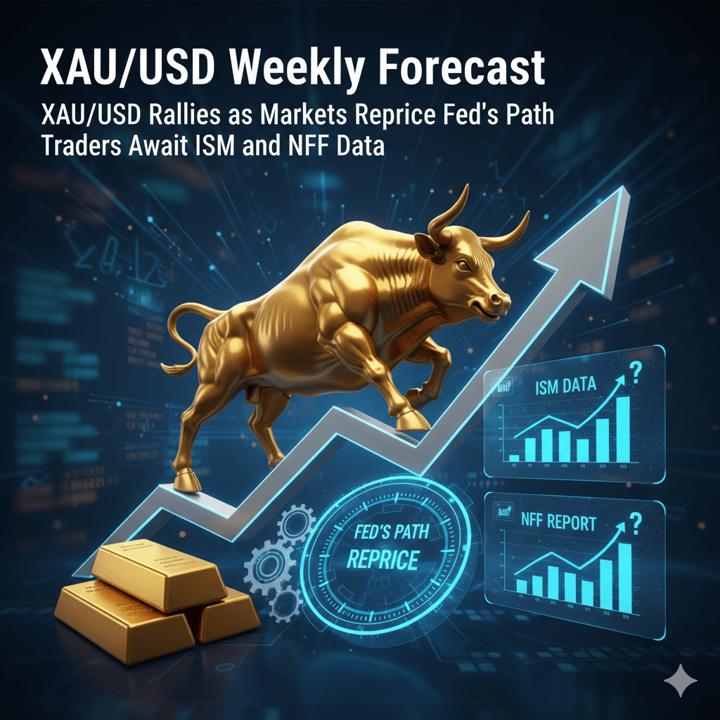 XAU/USD Technical Chart showing gold holding above $4,000 with resistance at $4,050 – GoldFxPro.com